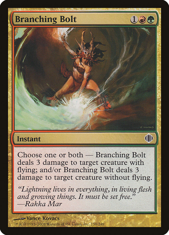 Branching Bolt [Shards of Alara] MTG Single Magic: The Gathering | Red Claw Gaming