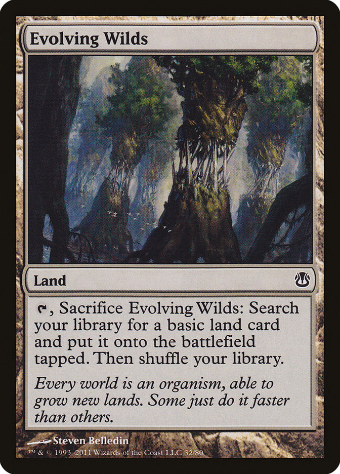 Evolving Wilds [Duel Decks: Ajani vs. Nicol Bolas] MTG Single Magic: The Gathering | Red Claw Gaming