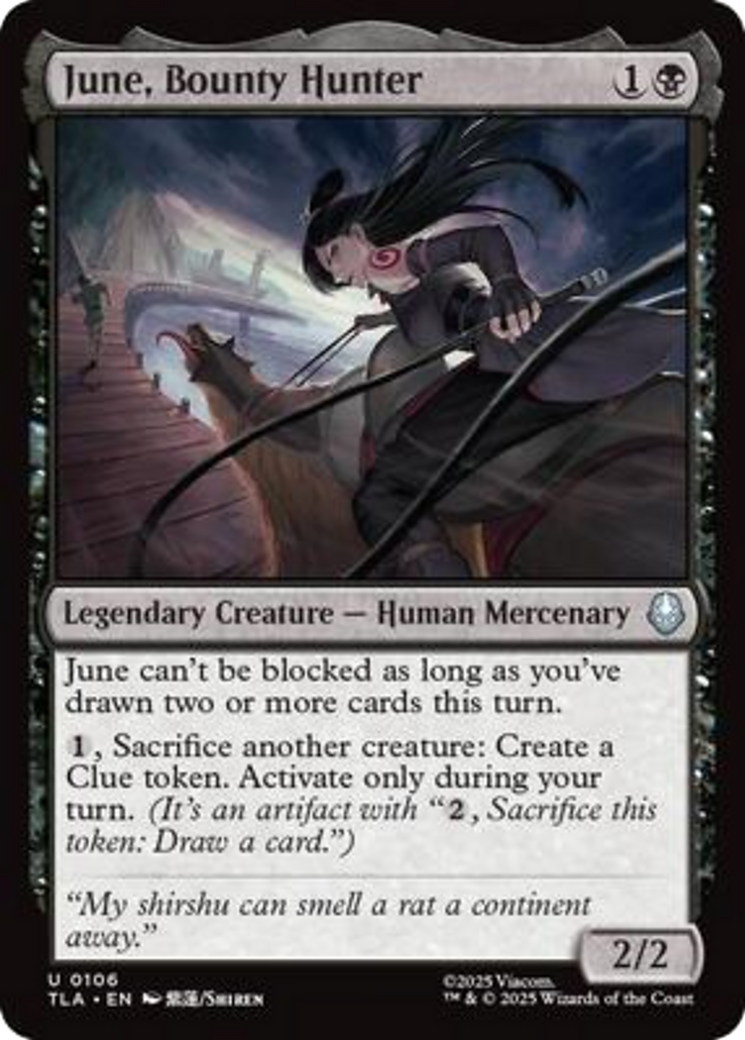 June, Bounty Hunter [Avatar: The Last Airbender] MTG Single Magic: The Gathering | Red Claw Gaming