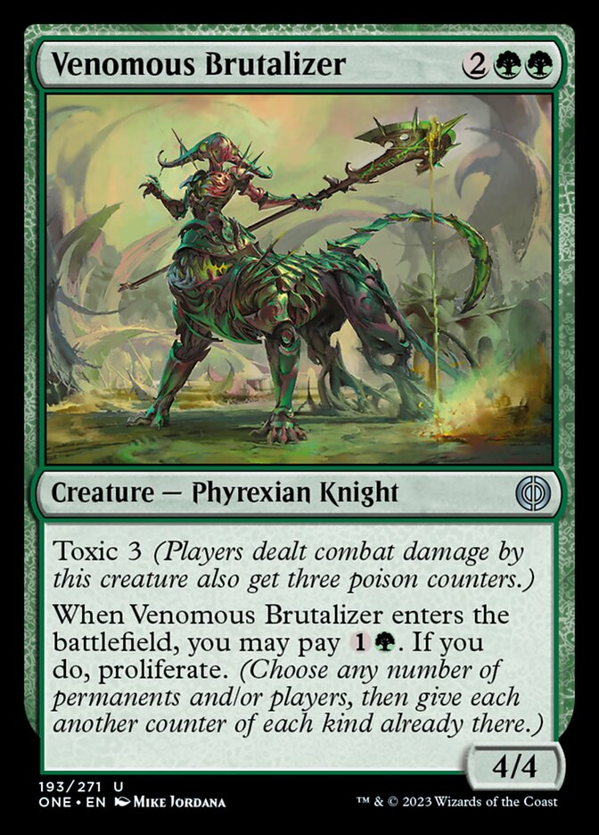 Venomous Brutalizer [Phyrexia: All Will Be One] MTG Single Magic: The Gathering | Red Claw Gaming