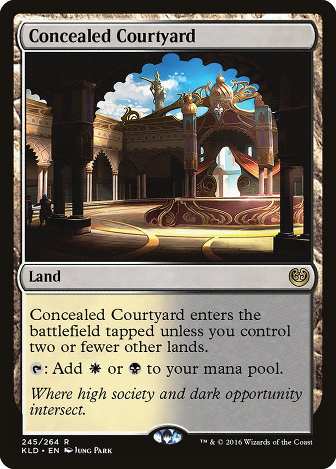 Concealed Courtyard [Kaladesh] MTG Single Magic: The Gathering | Red Claw Gaming