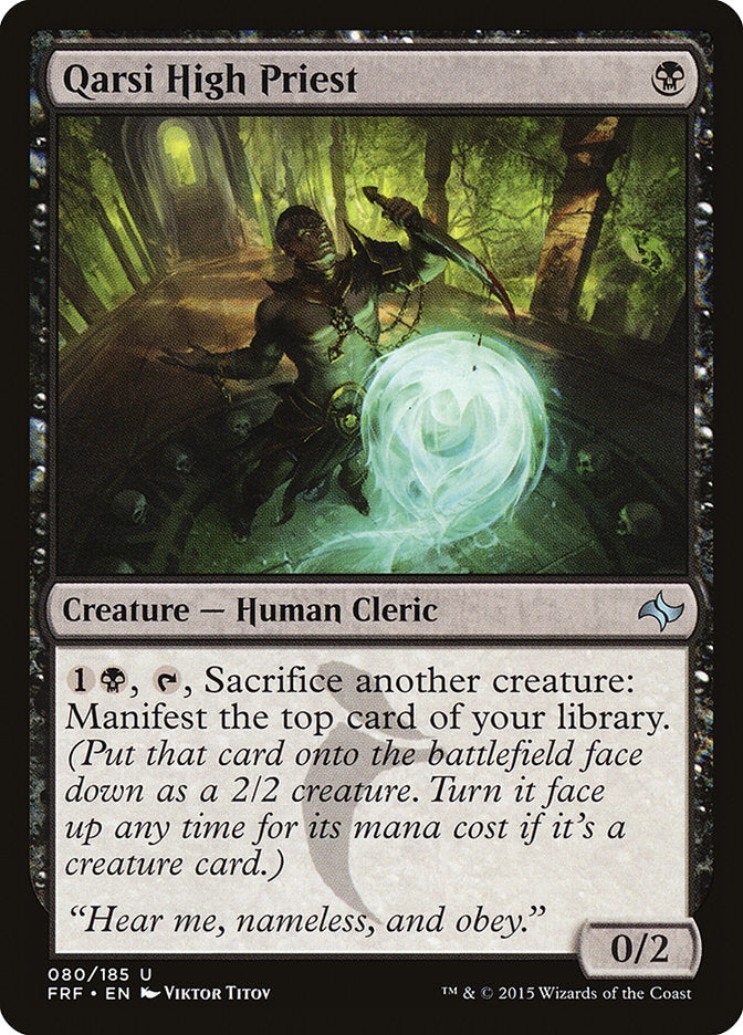 Qarsi High Priest [Fate Reforged] MTG Single Magic: The Gathering | Red Claw Gaming