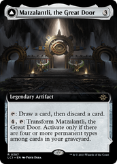 Matzalantli, the Great Door // The Core (Extended Art) [The Lost Caverns of Ixalan] MTG Single Magic: The Gathering    | Red Claw Gaming