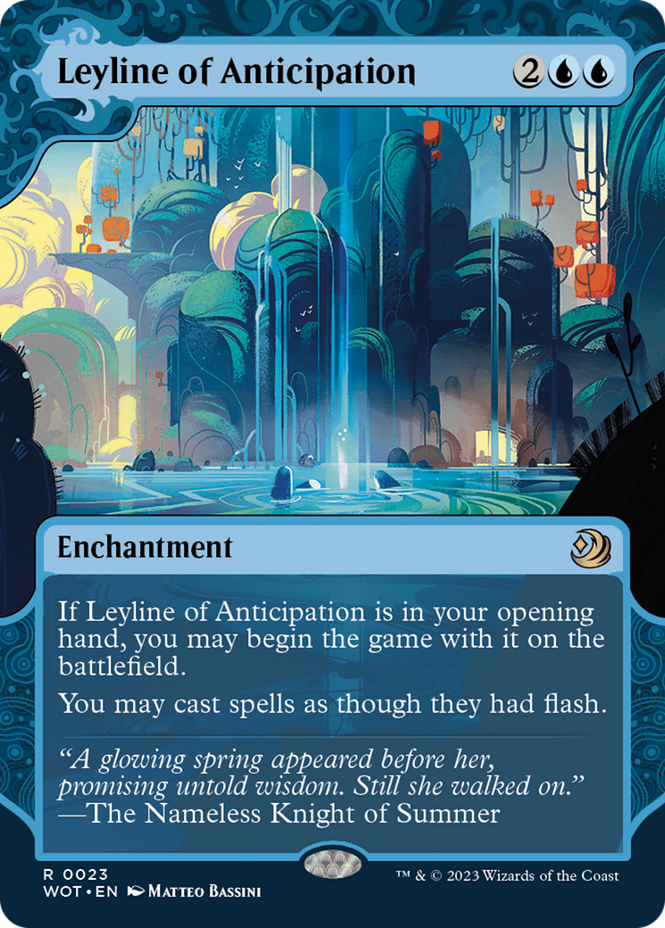 Leyline of Anticipation [Wilds of Eldraine: Enchanting Tales] MTG Single Magic: The Gathering | Red Claw Gaming