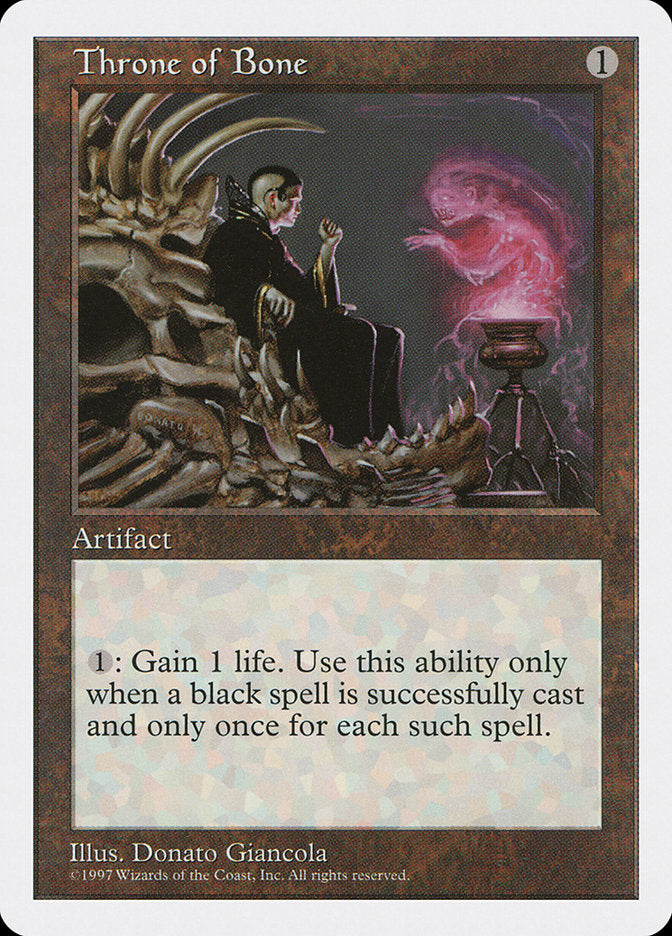 Throne of Bone [Fifth Edition] MTG Single Magic: The Gathering | Red Claw Gaming