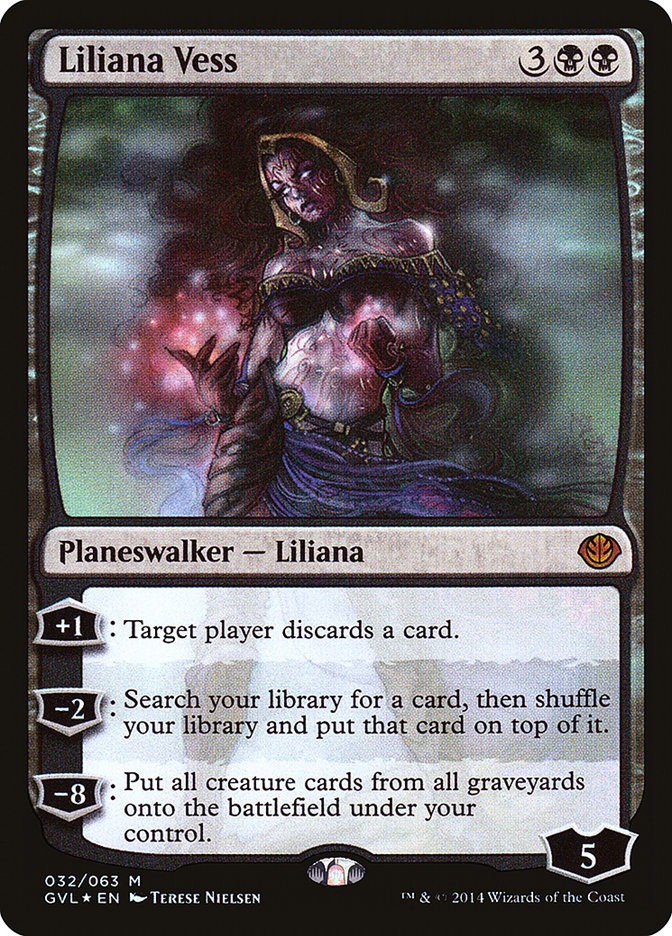 Liliana Vess (Garruk vs. Liliana) [Duel Decks Anthology] MTG Single Magic: The Gathering | Red Claw Gaming