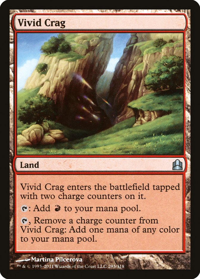 Vivid Crag [Commander 2011] MTG Single Magic: The Gathering | Red Claw Gaming