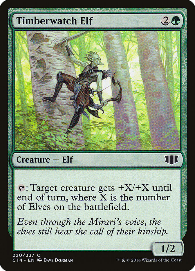 Timberwatch Elf [Commander 2014] MTG Single Magic: The Gathering | Red Claw Gaming