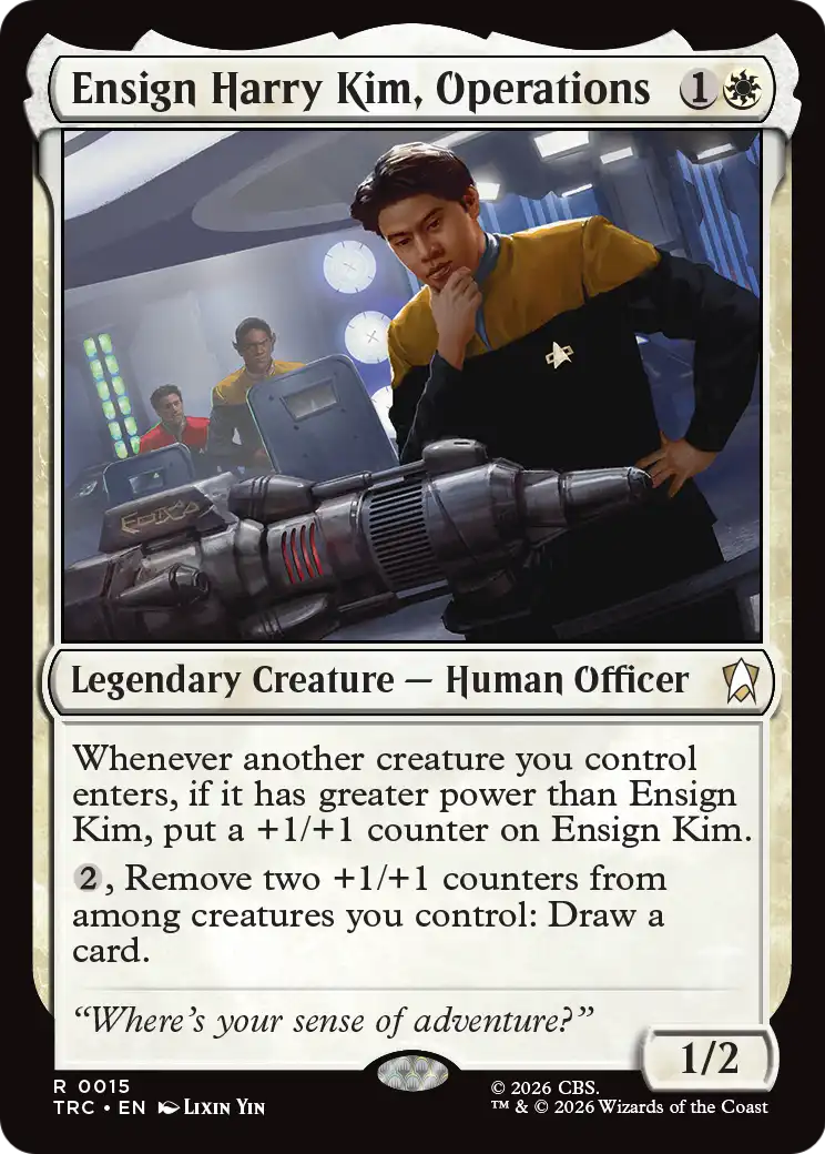 Ensign Harry Kim, Operations [Star Trek Commander] | Red Claw Gaming