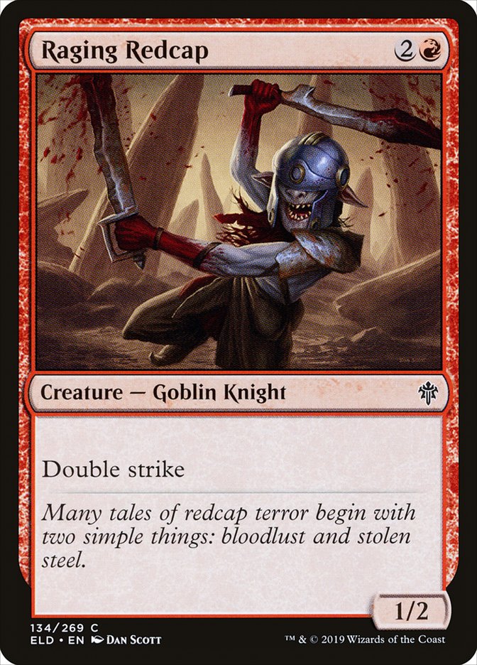 Raging Redcap [Throne of Eldraine] MTG Single Magic: The Gathering | Red Claw Gaming