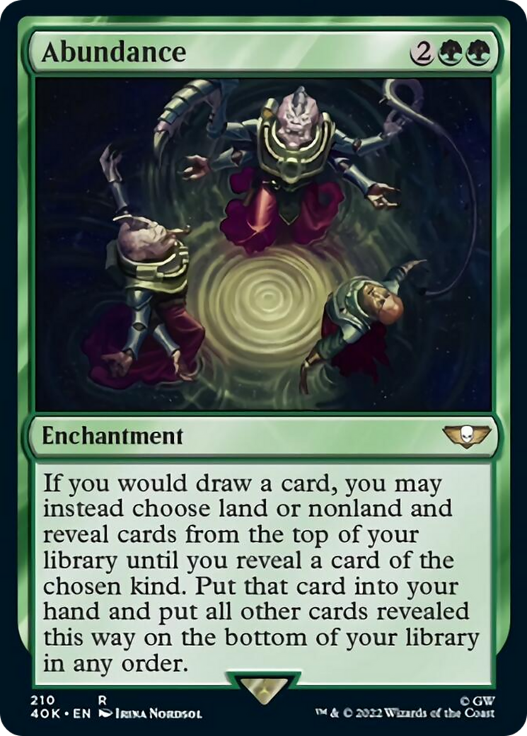 Abundance [Warhammer 40,000] MTG Single Magic: The Gathering | Red Claw Gaming