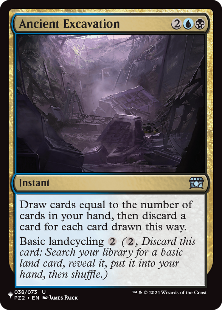 Ancient Excavation [The List] MTG Single Magic: The Gathering | Red Claw Gaming