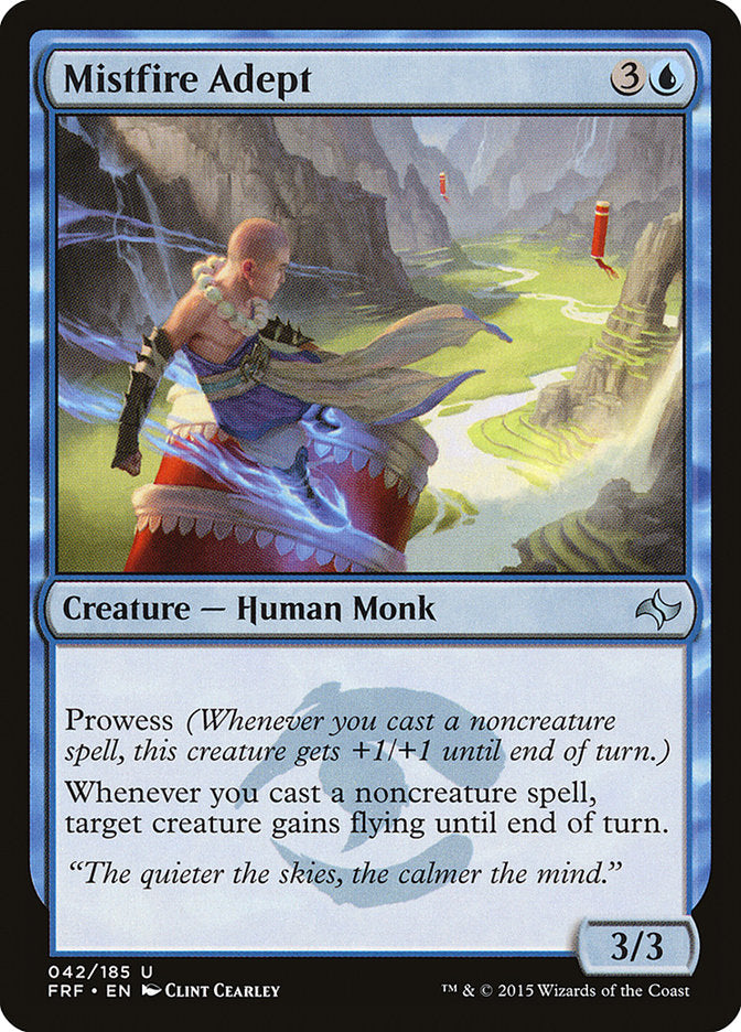 Mistfire Adept [Fate Reforged] MTG Single Magic: The Gathering | Red Claw Gaming