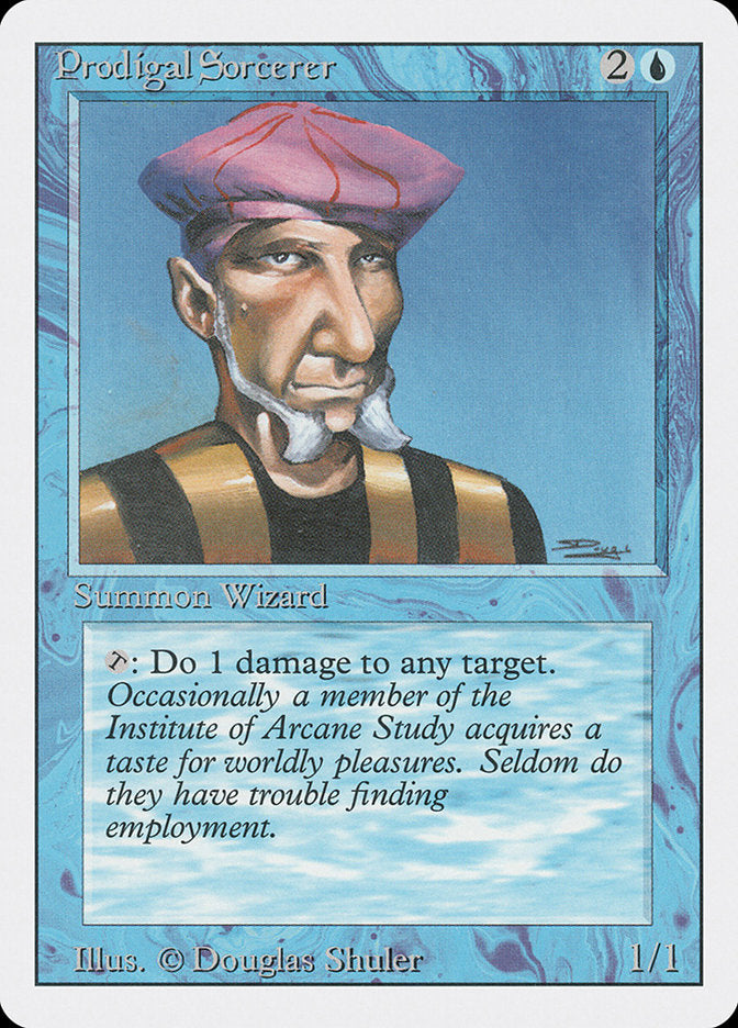Prodigal Sorcerer [Revised Edition] MTG Single Magic: The Gathering | Red Claw Gaming