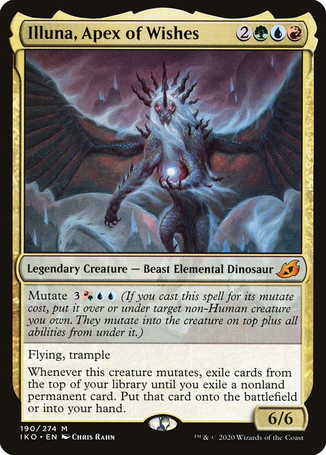 Illuna, Apex of Wishes [Ikoria: Lair of Behemoths] MTG Single Magic: The Gathering | Red Claw Gaming