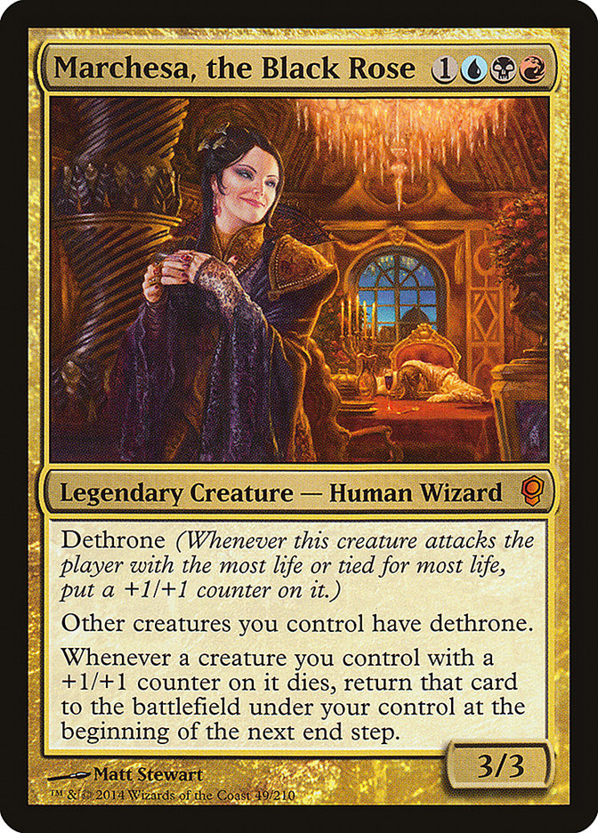 Marchesa, the Black Rose [Conspiracy] MTG Single Magic: The Gathering | Red Claw Gaming