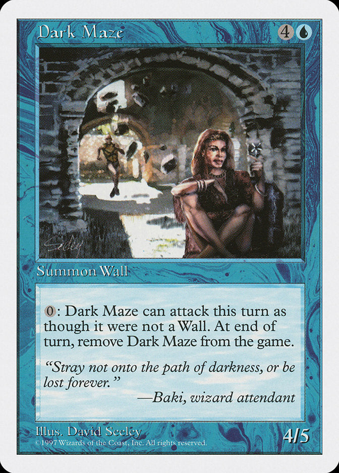 Dark Maze [Fifth Edition] MTG Single Magic: The Gathering | Red Claw Gaming