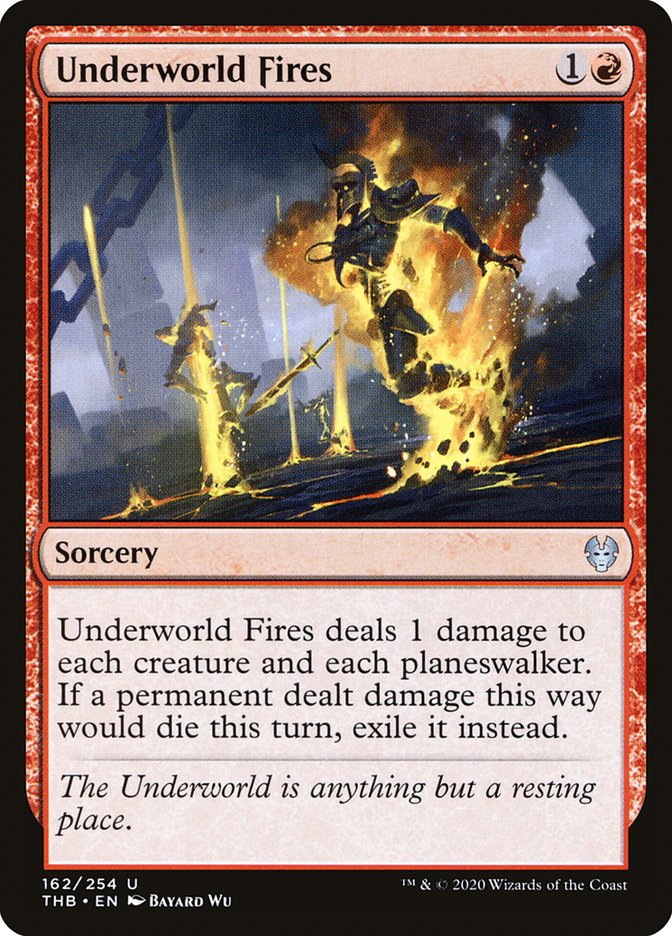 Underworld Fires [Theros Beyond Death] MTG Single Magic: The Gathering | Red Claw Gaming