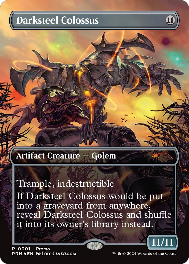 Darksteel Colossus [Wizards Play Network 2024] MTG Single Magic: The Gathering | Red Claw Gaming