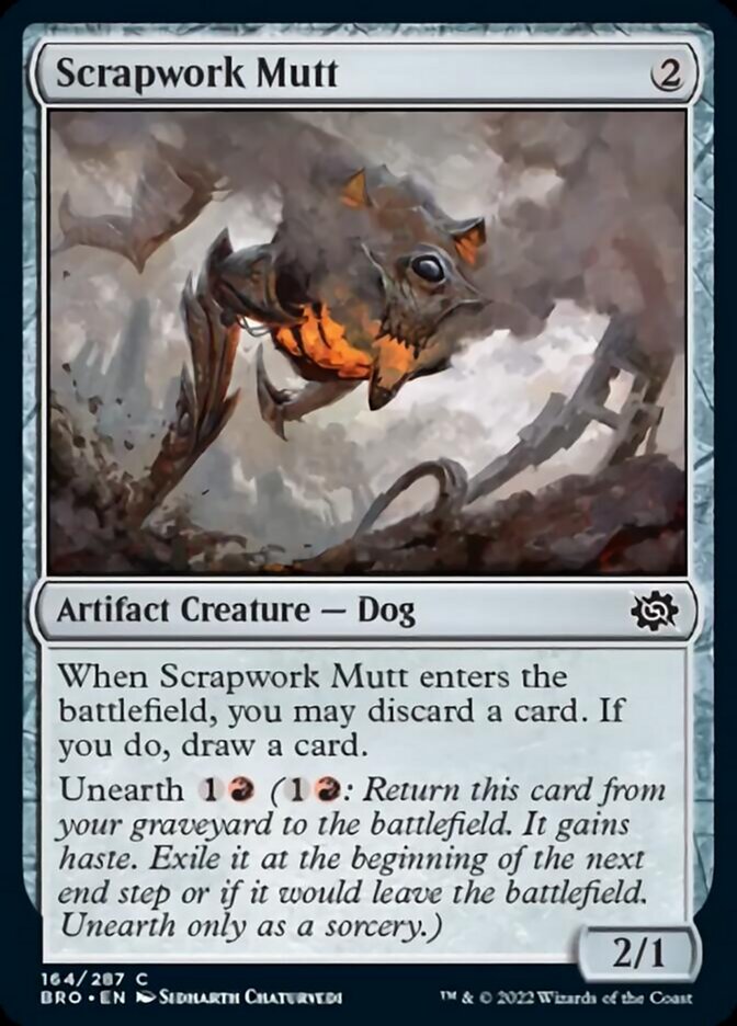 Scrapwork Mutt [The Brothers' War] MTG Single Magic: The Gathering | Red Claw Gaming
