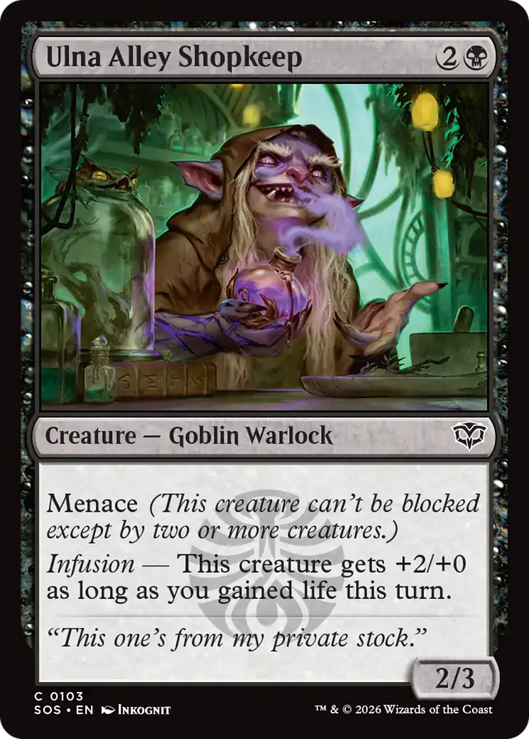 Ulna Alley Shopkeep [Secrets of Strixhaven] MTG Single Magic: The Gathering | Red Claw Gaming