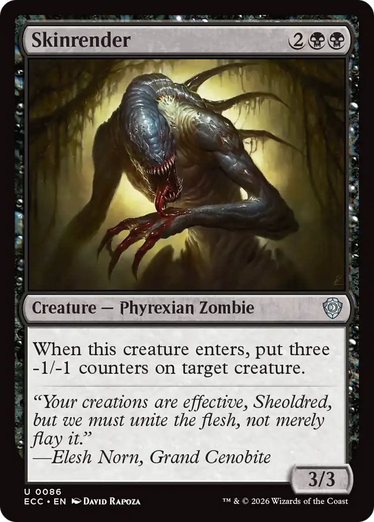 Skinrender [Lorwyn Eclipsed Commander] MTG Single Magic: The Gathering | Red Claw Gaming
