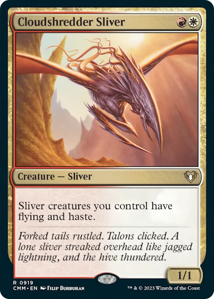 Cloudshredder Sliver [Commander Masters] MTG Single Magic: The Gathering | Red Claw Gaming