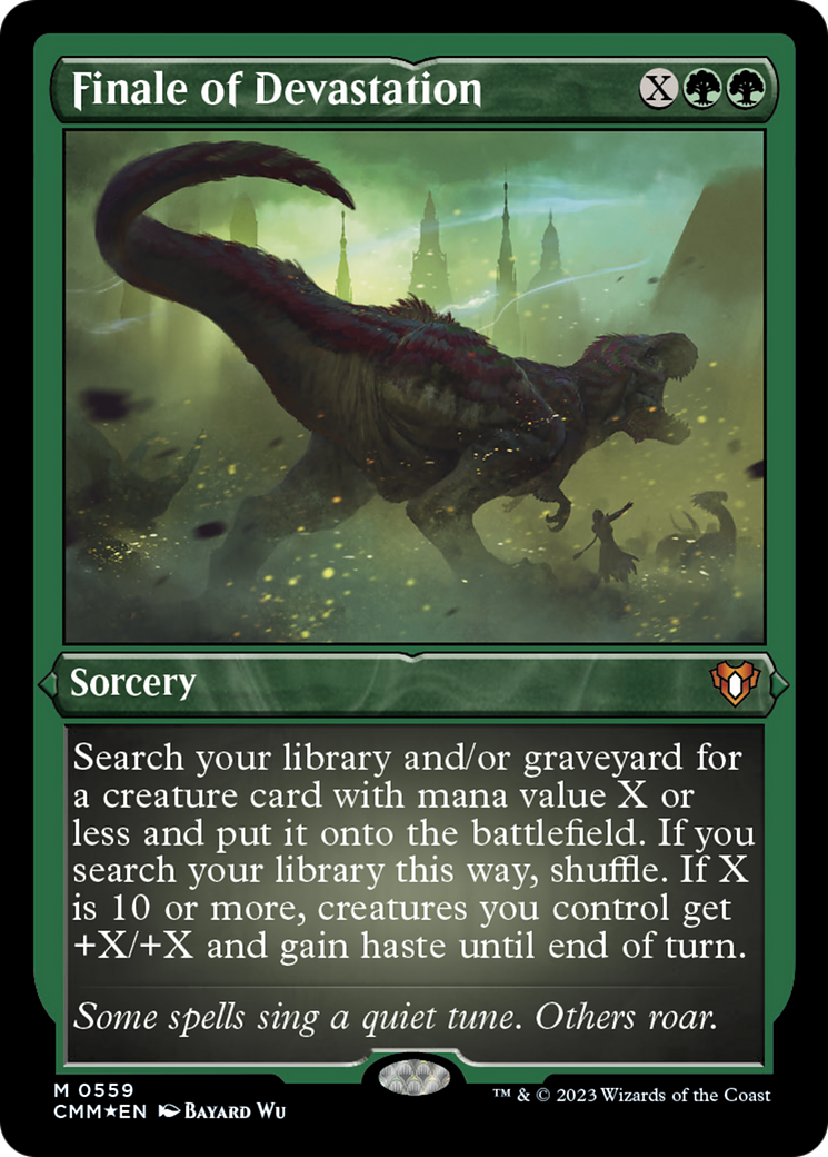 Finale of Devastation (Foil Etched) [Commander Masters] MTG Single Magic: The Gathering | Red Claw Gaming