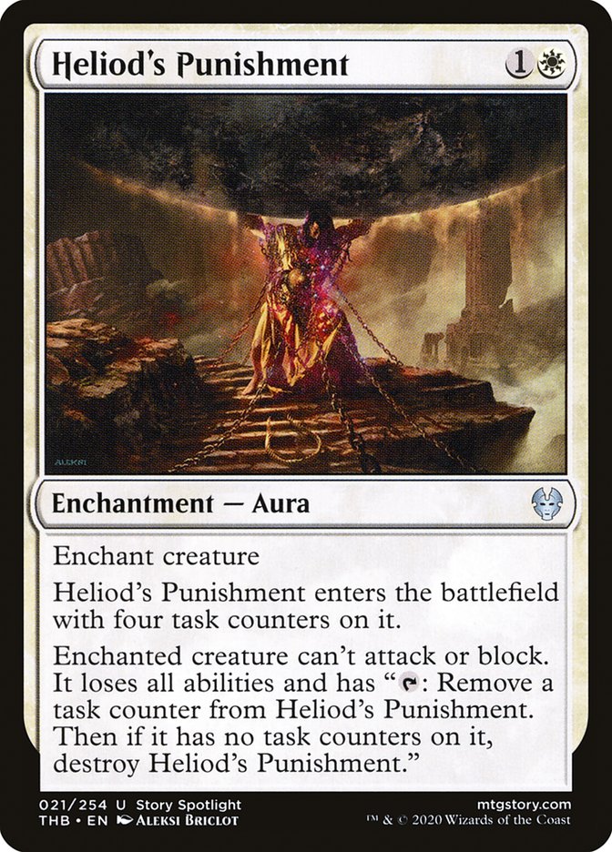 Heliod's Punishment [Theros Beyond Death] MTG Single Magic: The Gathering | Red Claw Gaming