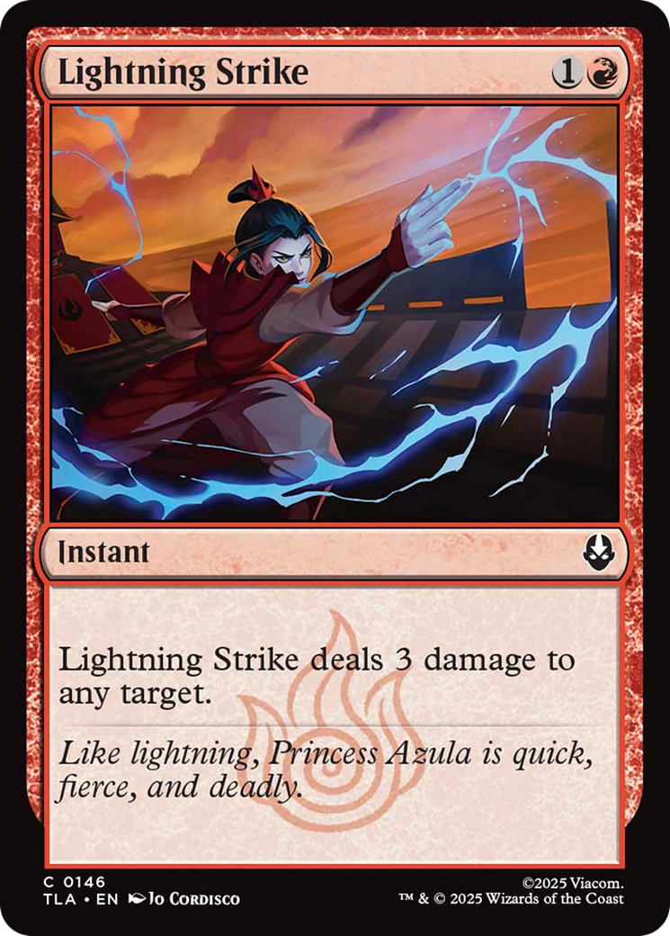 Lightning Strike [Avatar: The Last Airbender] MTG Single Magic: The Gathering | Red Claw Gaming