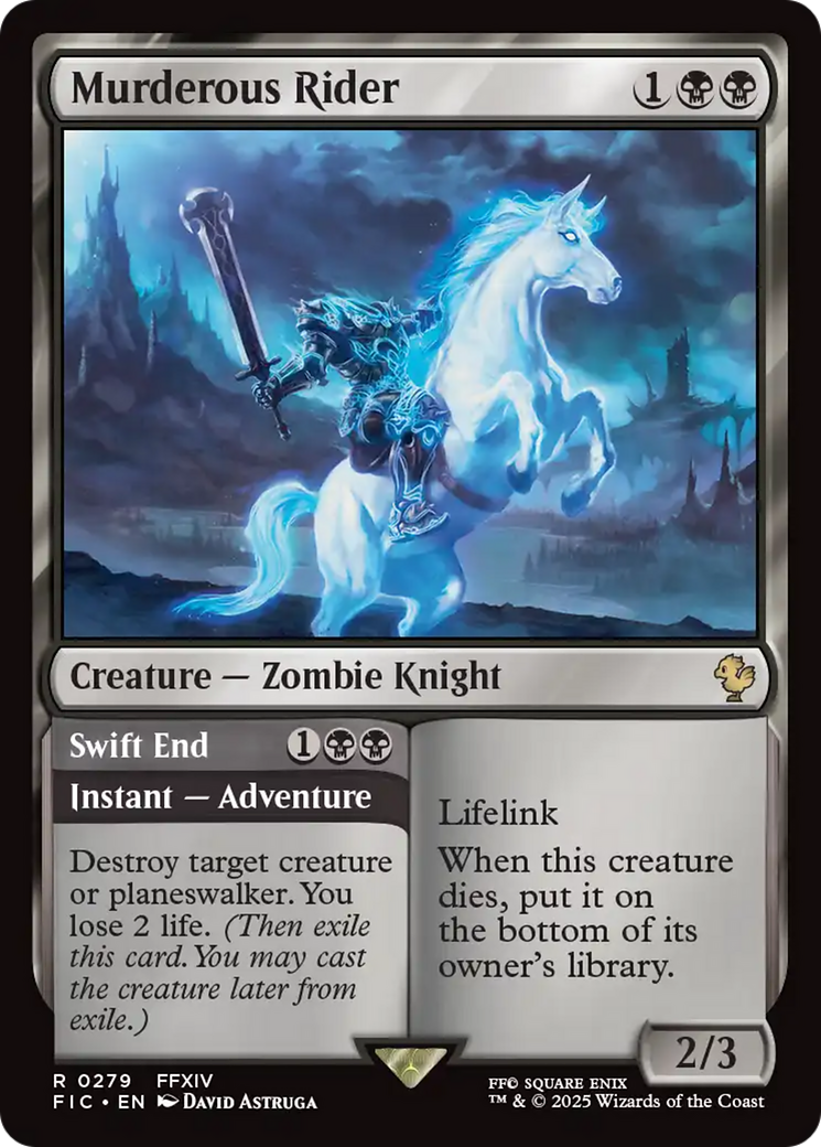 Murderous Rider [FINAL FANTASY Commander] MTG Single Magic: The Gathering | Red Claw Gaming