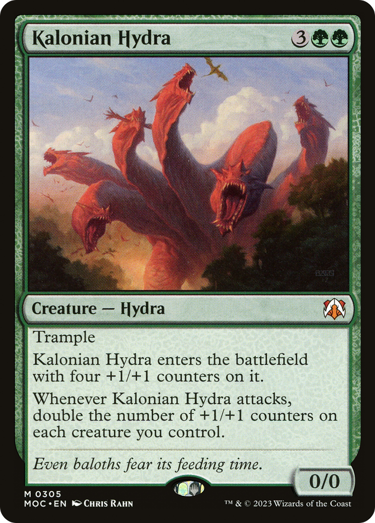 Kalonian Hydra [March of the Machine Commander] MTG Single Magic: The Gathering | Red Claw Gaming