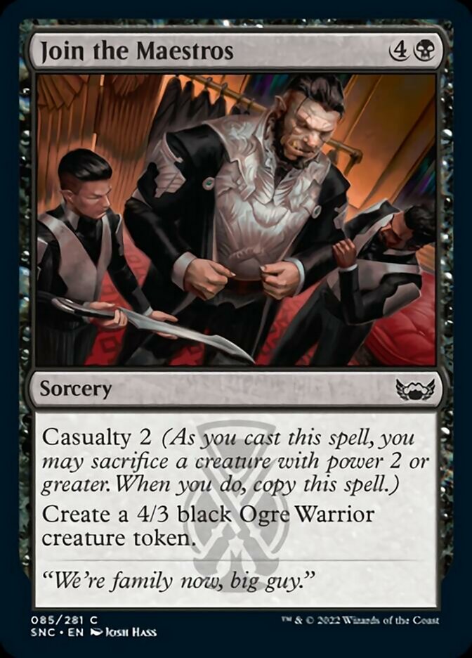 Join the Maestros [Streets of New Capenna] MTG Single Magic: The Gathering | Red Claw Gaming