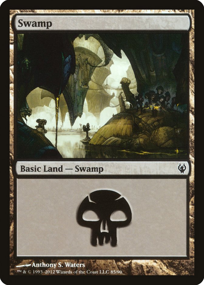 Swamp (85) [Duel Decks: Izzet vs. Golgari] MTG Single Magic: The Gathering | Red Claw Gaming