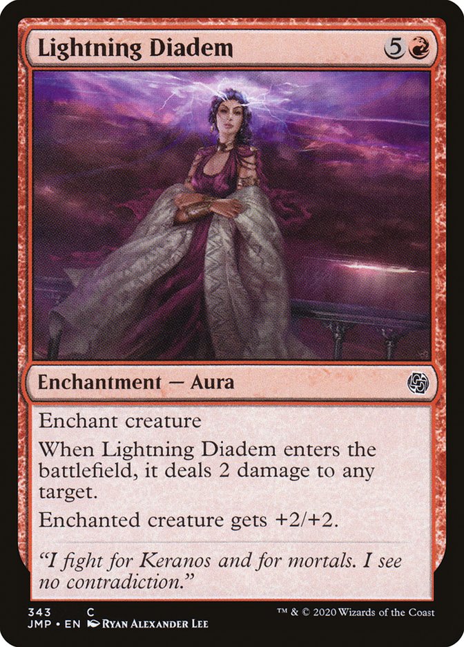 Lightning Diadem [Jumpstart] MTG Single Magic: The Gathering | Red Claw Gaming