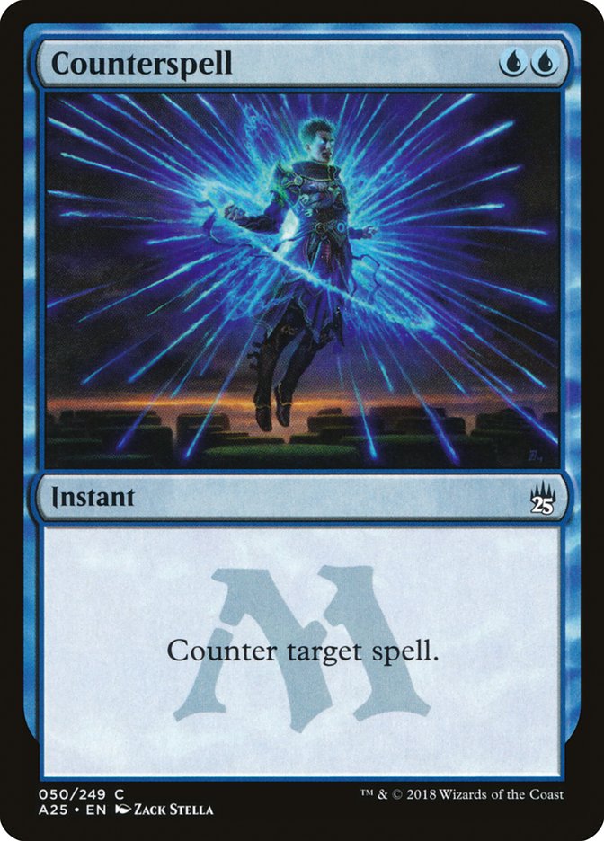 Counterspell [Masters 25] MTG Single Magic: The Gathering | Red Claw Gaming
