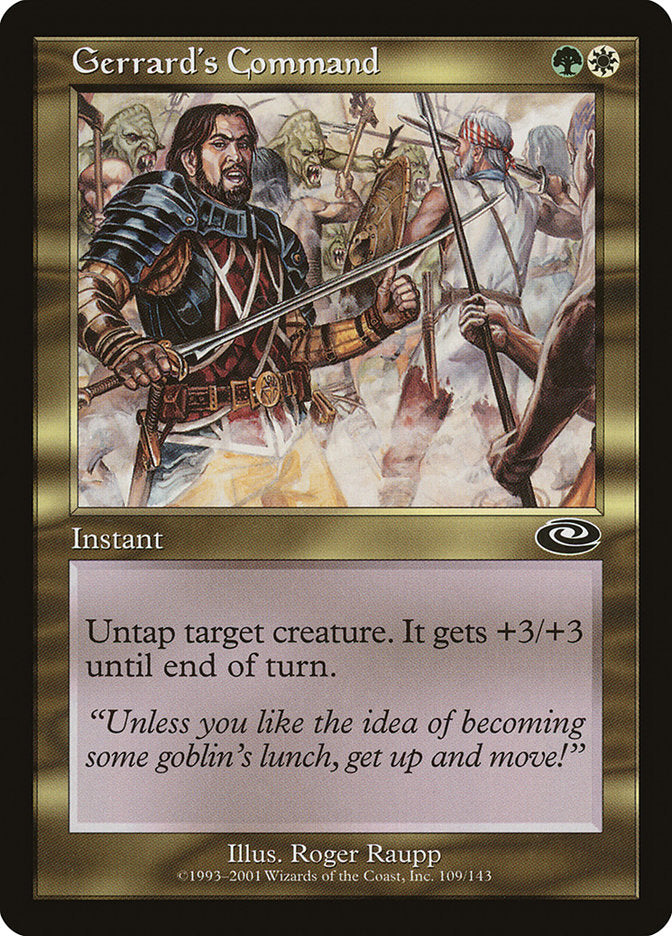 Gerrard's Command [Planeshift] MTG Single Magic: The Gathering | Red Claw Gaming