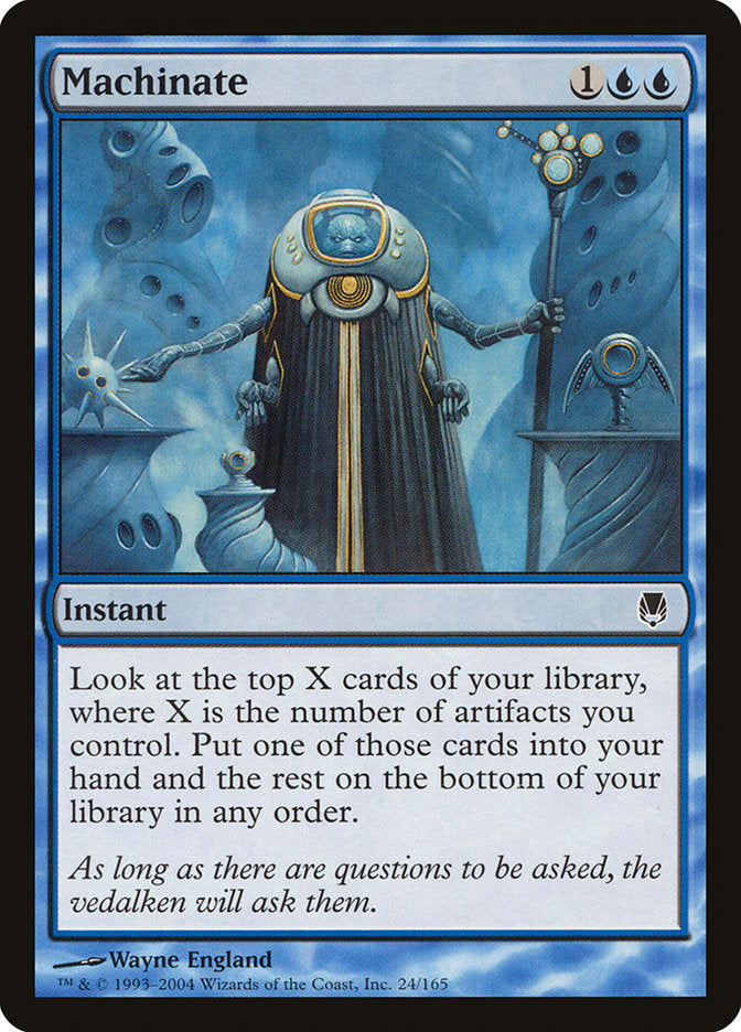 Machinate [Darksteel] MTG Single Magic: The Gathering | Red Claw Gaming