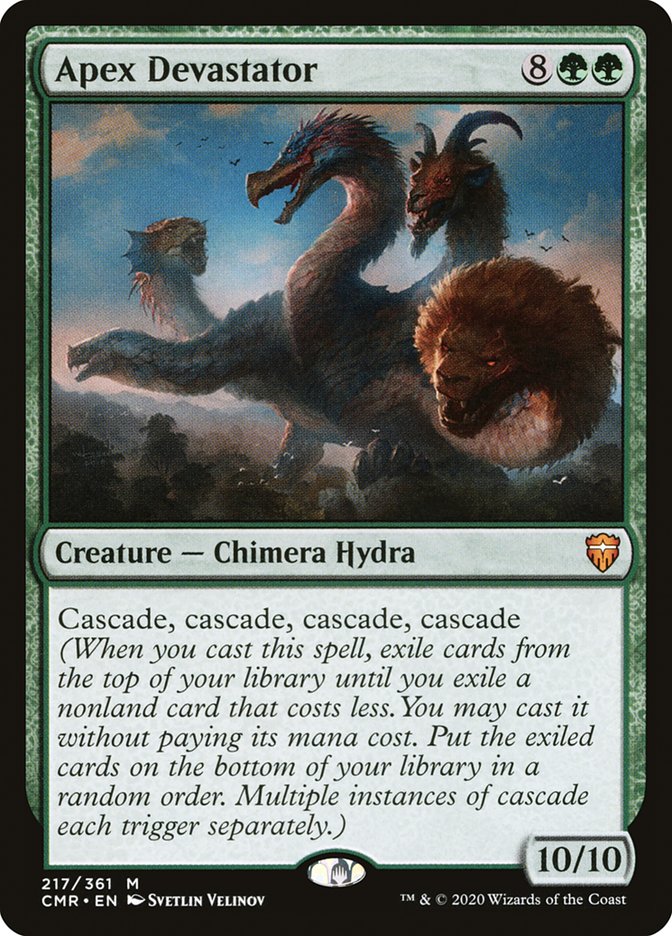 Apex Devastator [Commander Legends] MTG Single Magic: The Gathering | Red Claw Gaming