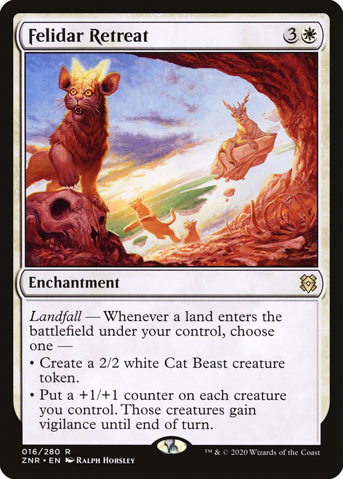 Felidar Retreat [Zendikar Rising] MTG Single Magic: The Gathering | Red Claw Gaming