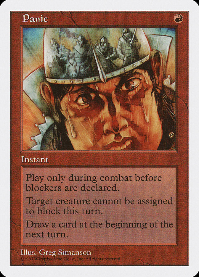 Panic [Fifth Edition] MTG Single Magic: The Gathering | Red Claw Gaming