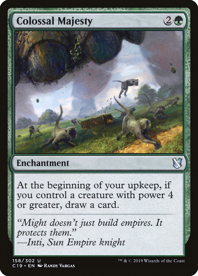 Colossal Majesty [Commander 2019] MTG Single Magic: The Gathering | Red Claw Gaming