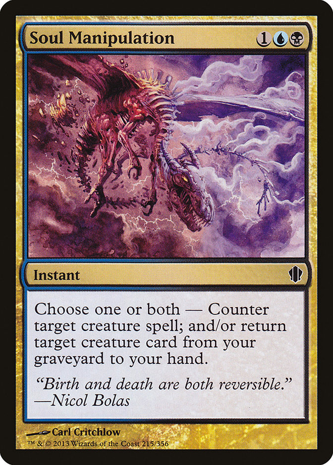 Soul Manipulation [Commander 2013] MTG Single Magic: The Gathering | Red Claw Gaming