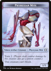 Phyrexian Mite (011) // Drone Double-Sided Token [Phyrexia: All Will Be One Tokens] MTG Single Magic: The Gathering | Red Claw Gaming
