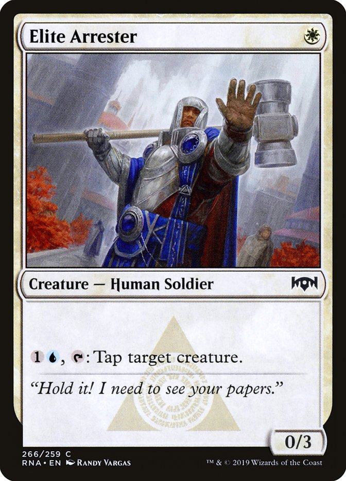 Elite Arrester [Ravnica Allegiance] MTG Single Magic: The Gathering | Red Claw Gaming
