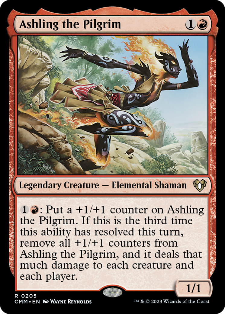 Ashling the Pilgrim [Commander Masters] MTG Single Magic: The Gathering | Red Claw Gaming