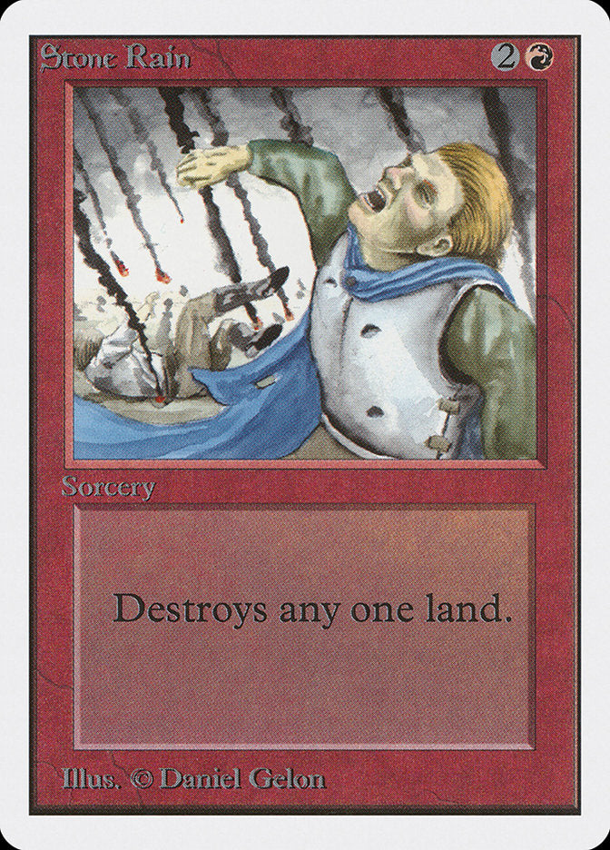 Stone Rain [Unlimited Edition] MTG Single Magic: The Gathering | Red Claw Gaming