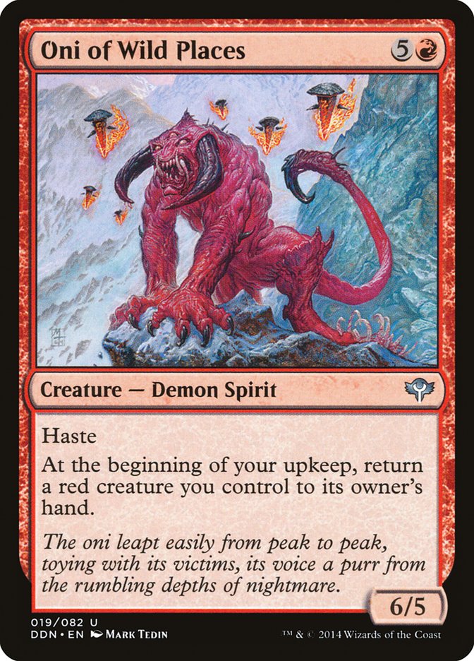 Oni of Wild Places [Duel Decks: Speed vs. Cunning] MTG Single Magic: The Gathering | Red Claw Gaming