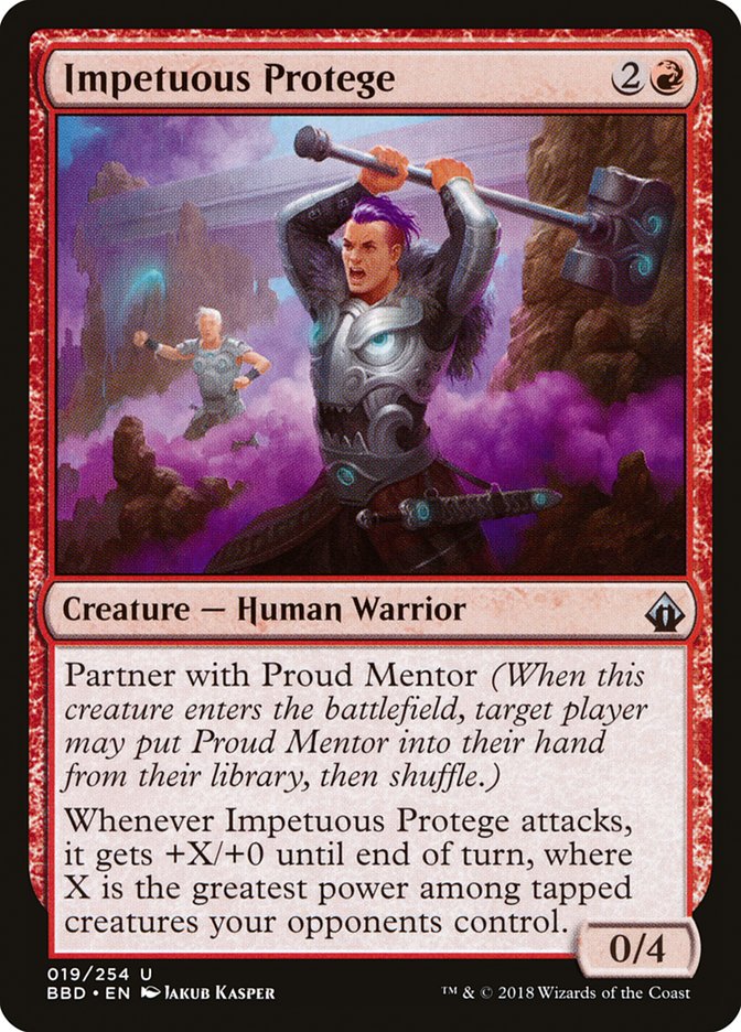 Impetuous Protege [Battlebond] MTG Single Magic: The Gathering | Red Claw Gaming