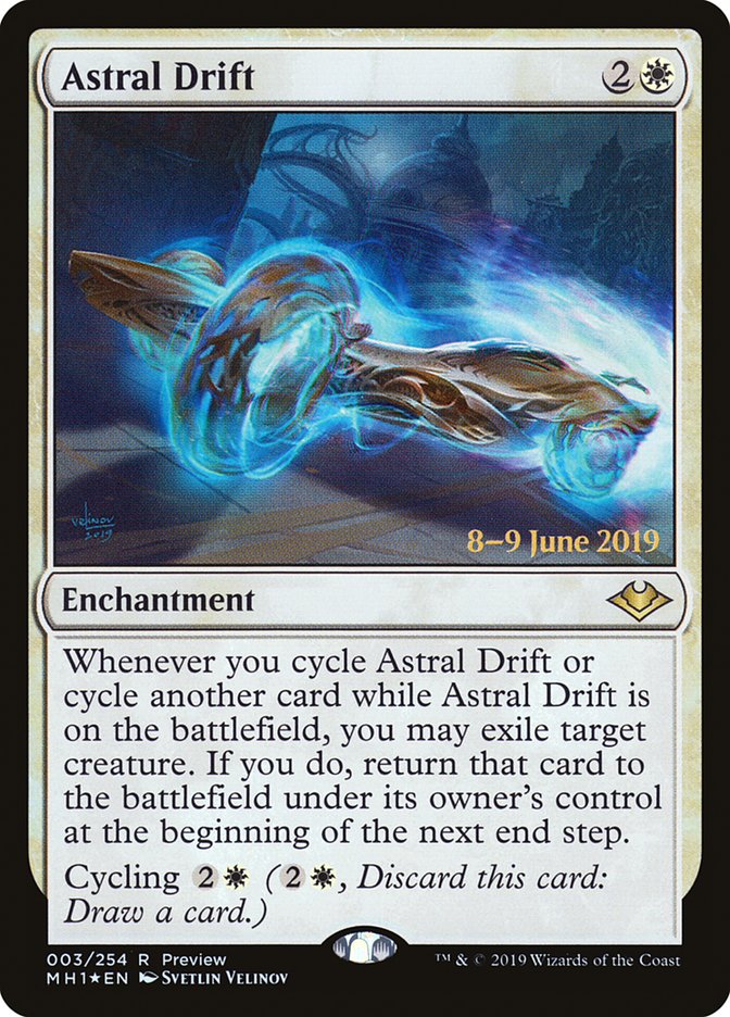 Astral Drift (Prerelease) [Modern Horizons Promos] MTG Single Magic: The Gathering | Red Claw Gaming